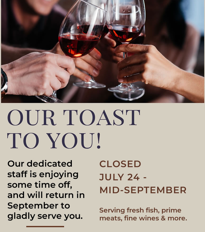 Fortun's Kitchen + Bar - Temporary Summer Closing July 24 to Mid-September